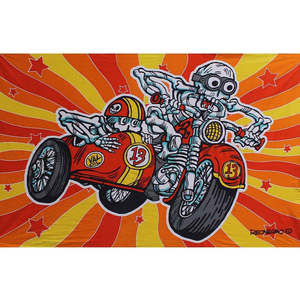 Side Car Tapestry by Sunshine Joy